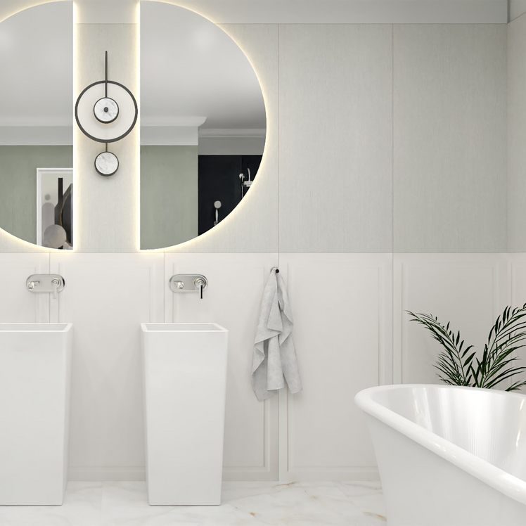 OMNIRES Bateria umywalkowa ARMANCE podtynkowa chrom połysk AM5215CR